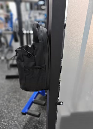Magnetic Storage Bag With Bottle Holder - Black