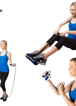 Tango Sports and Fitness 3-in-1 Home Gym Workout Set