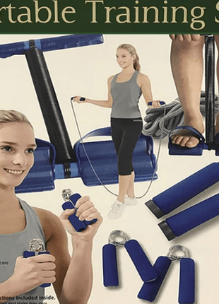 Tango Sports and Fitness 3-in-1 Home Gym Workout Set