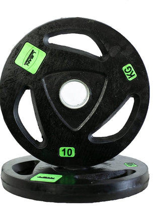 Olympic Rubber Coated Commercial Weight Plates 2.5 to 20 KGS