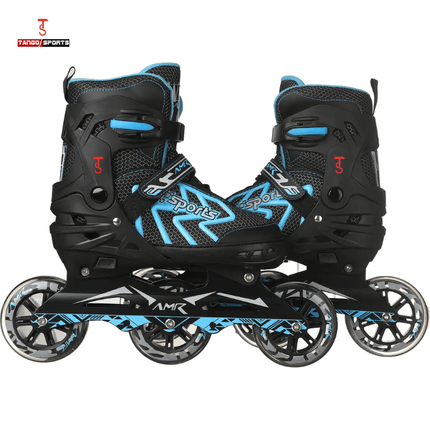 Amr Patinage 3-Wheel Inline Skate Shoes for Kids & Adults