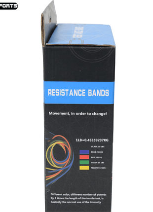 11 Piece Exercise Crossfit Fitness Set Resistance Bands Training