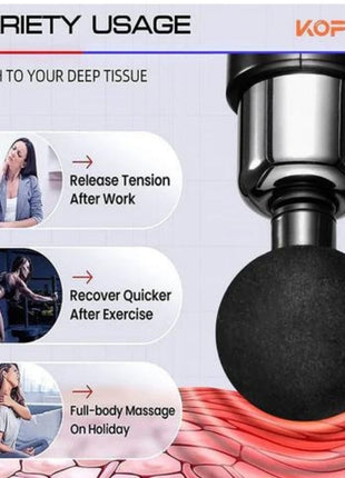 Electric Massager Mini Fascial Gun for Body Pain Portable Handheld - KH-515