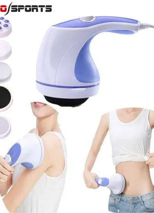 Relax and Spin Tone Massager - 5 in 1 Full Body Massager