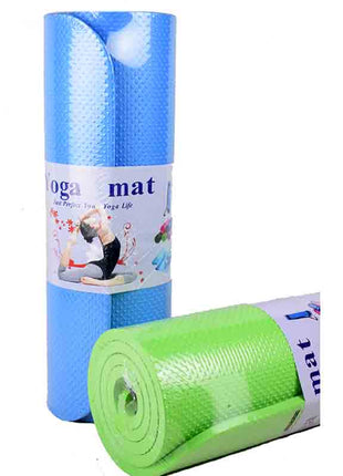15mm Yoga Mat for Exercise and Fitness- 2 x 6 feet