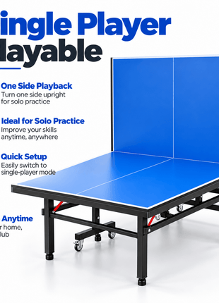 Tango Sports Table Tennis 15mm Imported - Blue