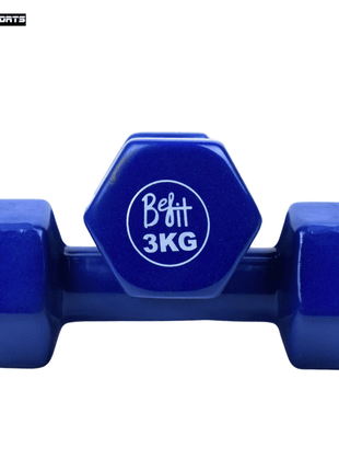 Vinyl Coated Dumbbells 1KG to 5KG (Pack of 2 )