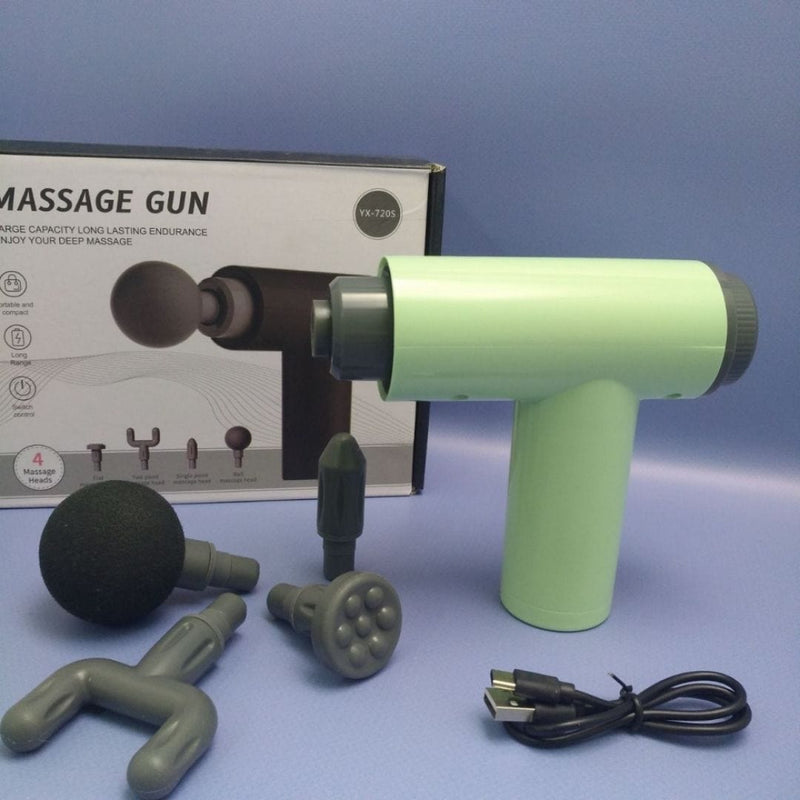 Mini Fascial Fun Fandheld Massager Gun Professional Muscle Relax