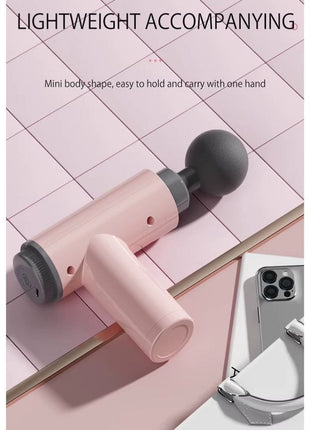 Mini Fascial Fun Fandheld Massager Gun Professional Muscle Relax