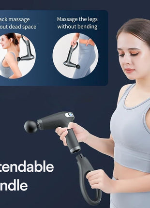 Blueidea Massager Gun Pro Deep Tissue Therapy Pain Relief Rechargeable
