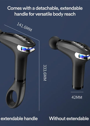 Blueidea Massager Gun Pro Deep Tissue Therapy Pain Relief Rechargeable
