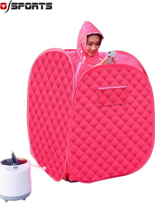 Foldable &amp; Portable Full Body Steam Sauna Tent Therapy Stainless Steel 2L Steam Generator