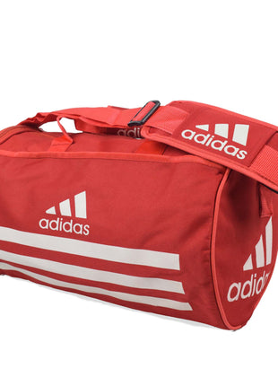 Ads Duffle bag With Shoe Compartment Red & Black - 18 inches