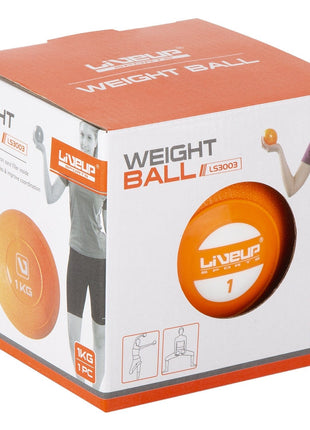 LIVE UP WEIGHT BALL 1 to 3kgs - LS3003