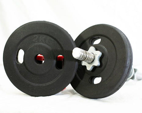 Rubber Coated Weight Plates 1 Inch Hole - 1 to 10 KG