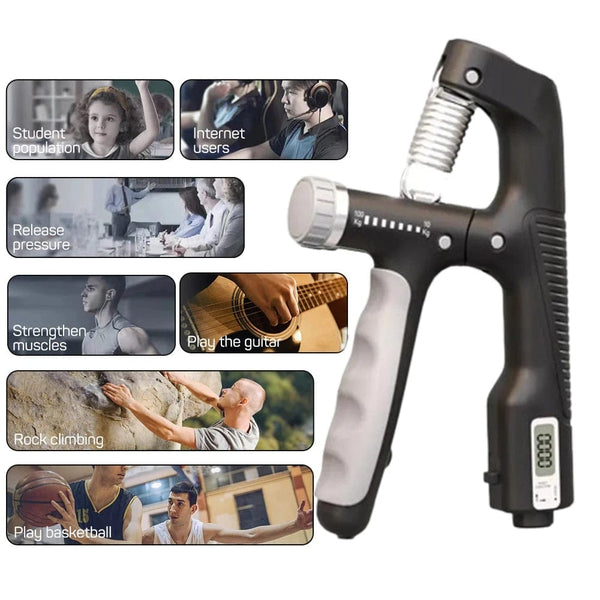 10-100Kg Hand Grip Exerciser Wrist Strengthener