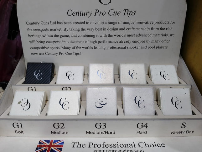 Century Pro Snooker Cue Tip - Original