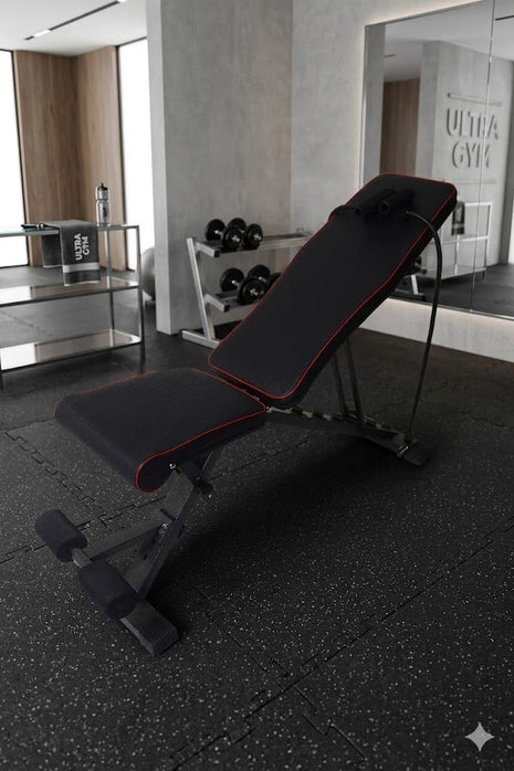 The Iron Flex 500: Multi-Position Total Body Weight Bench - Black