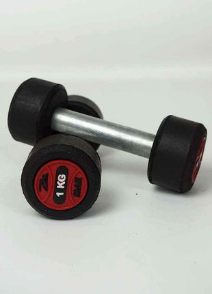 Rubber Coated Dumbbells 1KG TO 40KG - PACK OF 2