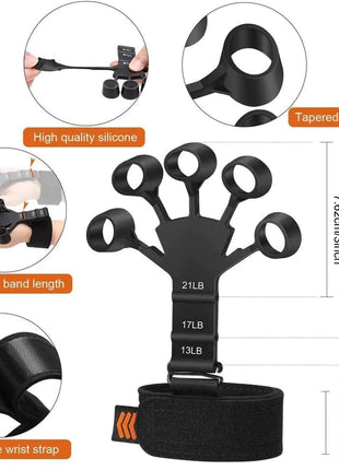 Finger Trainer Exerciser Gripper - Hand Grip