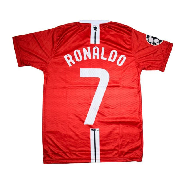 Manchester United Kids Home Kit 2007/08 Ronaldo Shirt Football Jersey