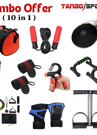 Home Gym Combo 10 in 1 Pack