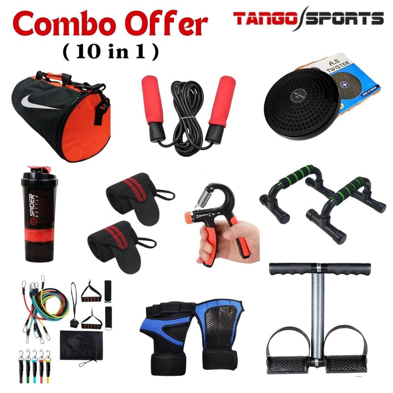 Home Gym Combo 10 in 1 Pack