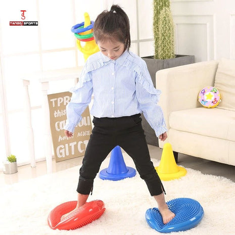 Thickened Yoga Balance Disc – Inflatable Stability Cushion | Massage Seat Pad | Core Trainer | Exercise & Yoga Equipment