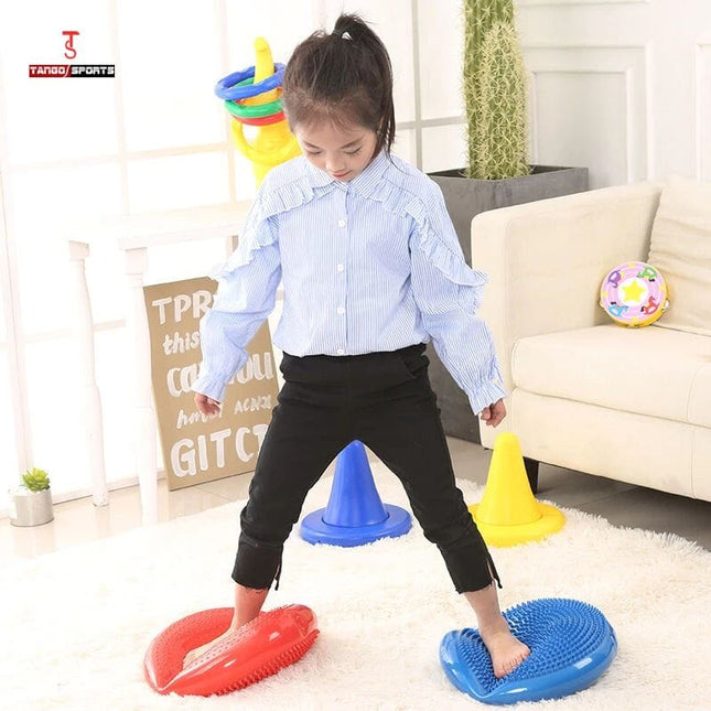 Thickened Yoga Balance Disc – Inflatable Stability Cushion | Massage Seat Pad | Core Trainer | Exercise & Yoga Equipment