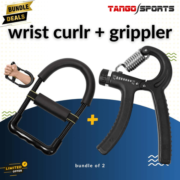 Pack Of 2 Wrist Exerciser & Adjustable Hand Gripper