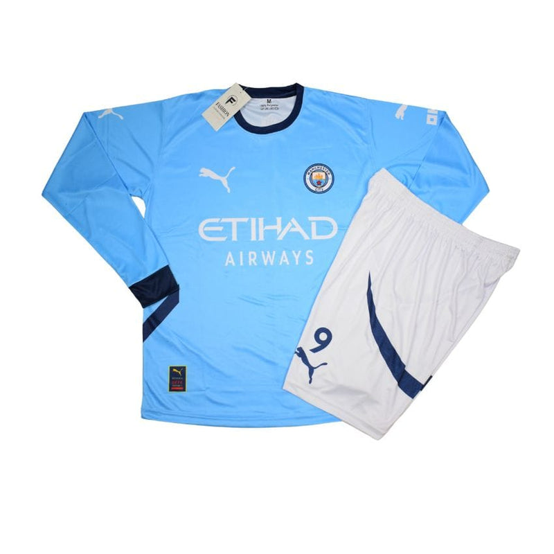 Manchester City Puma Home Shirt 2024-25 – Long Sleeve