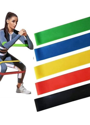 11 Piece Exercise Resistance Bands and 5pcs Loop Band (Pack of 2)