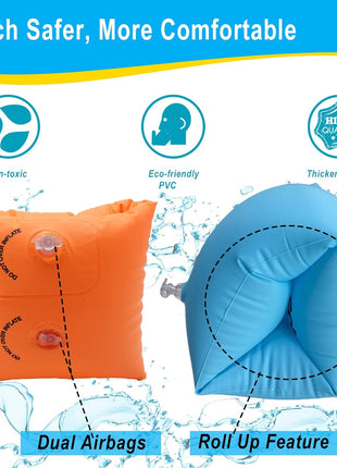 Swimming Floats Inflatable Arm Bands For Kids - Arm Floats