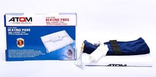 Atom Electric Heating Pad With Fleece Cover