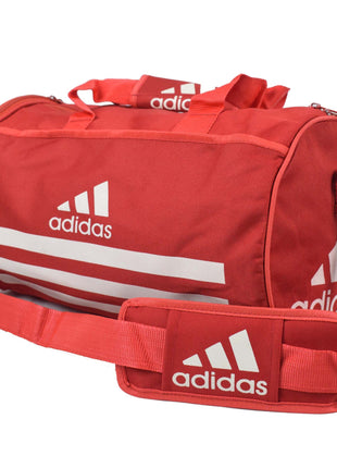Ads Duffle bag With Shoe Compartment Red & Black - 18 inches