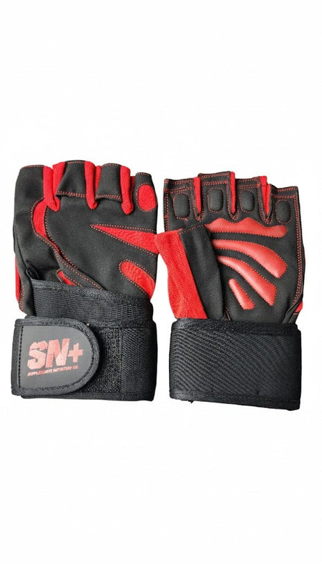 SN+ Power Grip Professional Gloves - Red