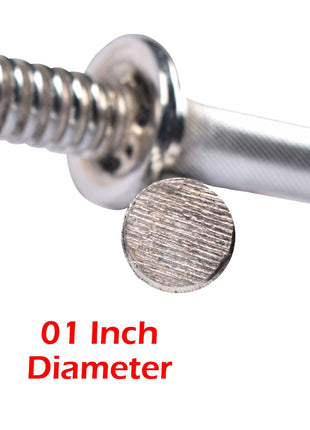 Weight Lifting Barbell Rod 1 Inch Hole Diameter - 3 to 6 Feet