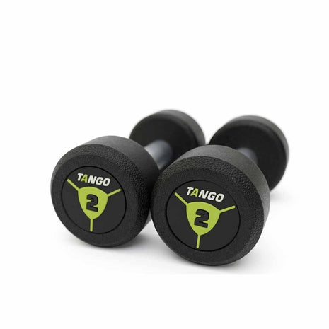 2KG Rubber Dumbbells With 4mm Yoga Mat - Pack