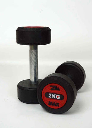 Rubber Coated Dumbbells 1KG TO 40KG - PACK OF 2