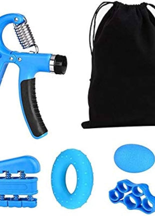 Counting Hand Grip Strengtheners Pack of 5 - Multicolored