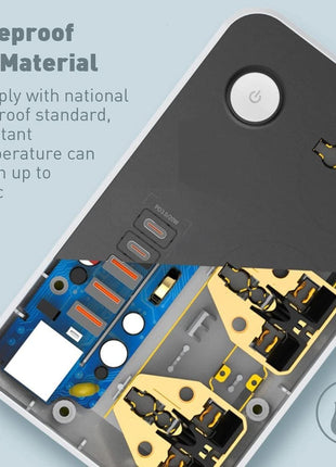 TechnoEdge Power Extension Board with 3 USB Ports and 2 Type-C Power Sockets