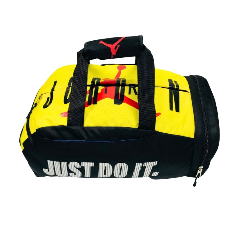 Jordan 2 in 1 Backpack & Duffel Bag - Yellow n Black