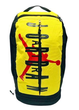 Jordan 2 in 1 Backpack & Duffel Bag - Yellow n Black