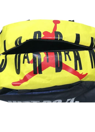 Jordan 2 in 1 Backpack & Duffel Bag - Yellow n Black