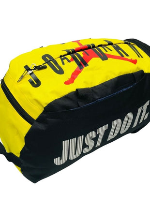 Jordan 2 in 1 Backpack & Duffel Bag - Yellow n Black