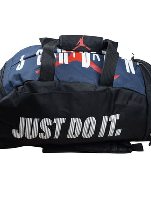 Jordan 2 in 1 Backpack & Duffel Bag - Blue n Black