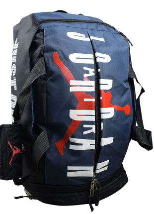 Jordan 2 in 1 Backpack & Duffel Bag - Blue n Black