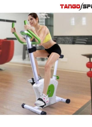 Spinning Exercise Bicycle Magnetic Resistances With LED Monitor - Upright Bike
