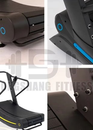 Air Runner Manual Treadmill Commercial Curved Life Gear Treadmill - M8755