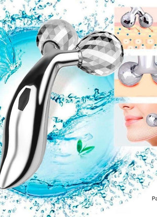 3D Roller Massager Facial Massage Handheld Y Shape